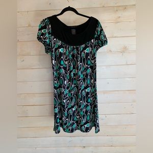 Style & Co. | Green & Black Dress